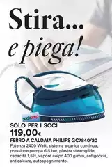 Philips - Ferro A Caldaia GC7840/20