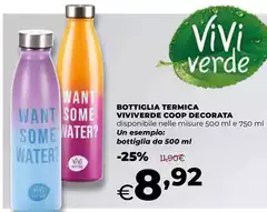 Vivi Verde - Bottiglia Termica Vivi verde