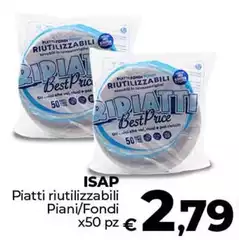 Piatti Riutilizzabili Piani/Fondi