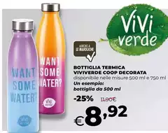 Vivi Verde - Bottiglia Termica Vivi verde