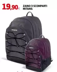 Mitama - Zaino 3 Scomparti Mitama - Zaino 3 Scomparti