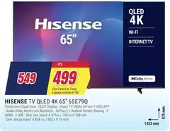 Hisense - Tv Qled 4k 65E79Q Hisense - Tv Qled 4k 65E79Q
