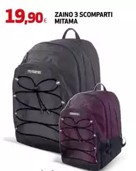 Mitama - Zaino 3 Scomparti Mitama - Zaino 3 Scomparti