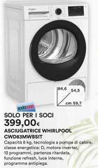 Whirlpool - Asciugatrice CWD83MWBSIT