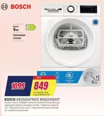 Bosch - Asciugatrice WQG243D6IT