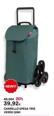 Gimi - Carrello Spesa Tris Verde