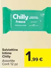 Chilly - Salviettine Intime Chilly - Salviettine Intime