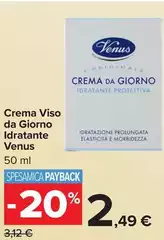 Venus - Crema Viso Da Giorno Idratante