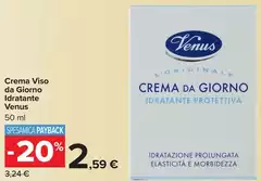 Venus - Crema Viso Da Giorno Idratante