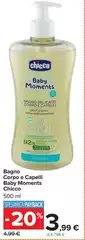Chicco - Bagno Corpo E Capelli Baby Moments