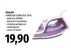 Philips - Ferro Da Stiro DST 3010
