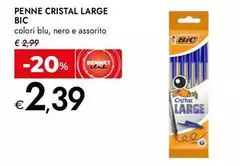 Bic - Penne Cristal Large Bic - Penne Cristal Large