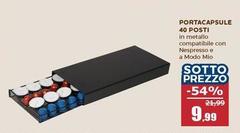 Nespresso - Portacapsule 40 Posti