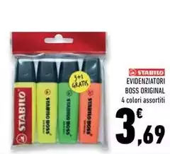 Stabilo - Evidenziatori Boss Original Stabilo - Evidenziatori Boss Original
