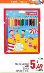 Stabilo - Pastelli Colorati Maxi Stabilo - Pastelli Colorati Maxi