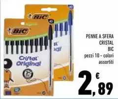 Bic - Penne A Sfera Cristal Bic - Penne A Sfera Cristal