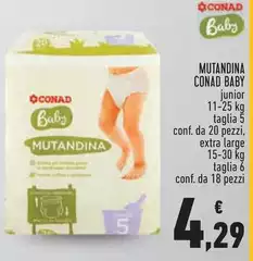 Conad - Mutandina Baby Conad - Mutandina Baby
