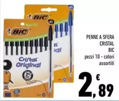Bic - Penne A Sfera Cristal Bic - Penne A Sfera Cristal