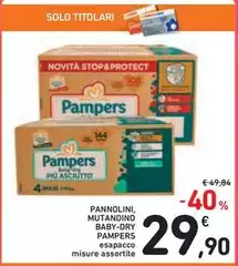 Pampers - Pannolini Mutandino Baby-Dry Pampers - Pannolini Mutandino Baby-Dry