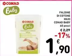 Conad - Faline Di Cotone Maxi Baby