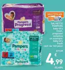 Pampers - Salviette Pampers - Salviette