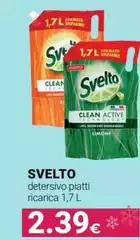 Svelto - Detersivo Piatti Ricarica Svelto - Detersivo Piatti Ricarica