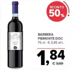 Piemonte - Barbera  DOC