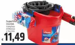 Vileda - Completo Di Manico E Secchio