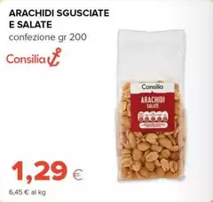 Consilia - Arachidi Sgusciate E Salate Consilia - Arachidi Sgusciate E Salate