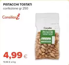 Consilia - Pistacchi Tostati Consilia - Pistacchi Tostati