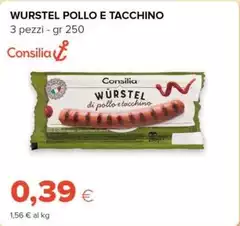 Consilia - Wurstel Pollo E Tacchino