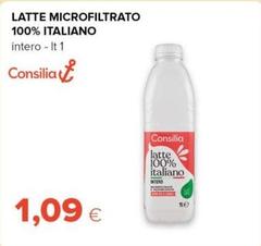 Consilia - Latte Microfiltrato 100% Italiano