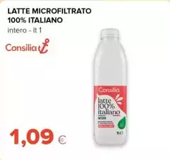 Consilia - Latte Microfiltrato 100% Italiano