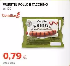 Consilia - Wurstel Pollo E Tacchino