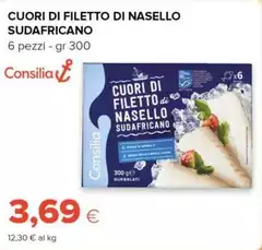Consilia - Cuori Di Filetto Di Nasello Sudafricano