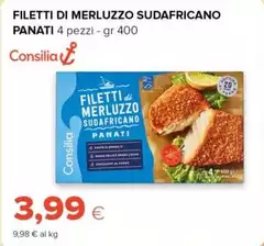 Consilia - Filetti Di Merluzzo Sudafricano Panati