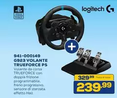 Logitech - G923 Volante Trueforce PS