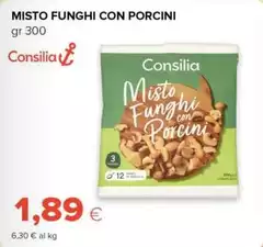 Consilia - Misto Funghi Con Porcini Consilia - Misto Funghi Con Porcini