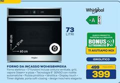Whirlpool - Forno Da Incasso WO4158HMOXA