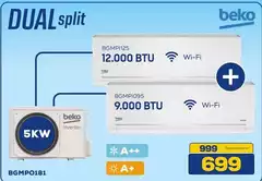 Beko - 12.000 BTU - BGMPi095