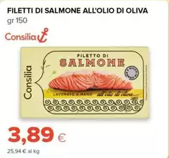 Consilia - Filetti Di Salmone All'Olio Di Oliva