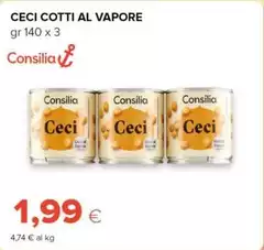 Consilia - Ceci Cotti Al Vapore Consilia - Ceci Cotti Al Vapore