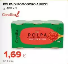 Consilia - Polpa Di Pomodoro A Pezzi Consilia - Polpa Di Pomodoro A Pezzi