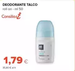 Consilia - Deodorante Talco