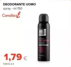 Consilia - Deodorante Uomo