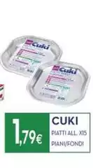 Cuki - Piatti All X15 Piani