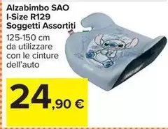 Sao - Alzabimbo I-Size R129 Soggetti Assortiti