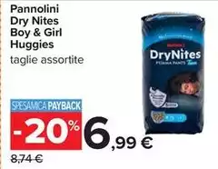 Huggies - Pannolini Dry Nites Boy & Girl Huggies - Pannolini Dry Nites Boy & Girl
