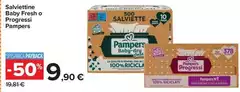 Pampers - Salviettine Baby Fresh O Progressi Pampers - Salviettine Baby Fresh O Progressi