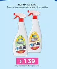 Nonna maria - Sgrassatore Universale Spray